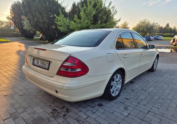 Mercedes-Benz Klasa E cena 6500 przebieg: 395658, rok produkcji 2005 z Siedliszcze małe 67